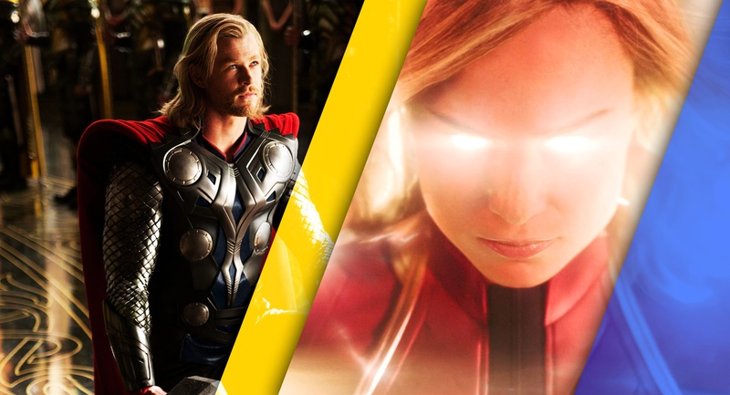 Thor, Captain Marvel