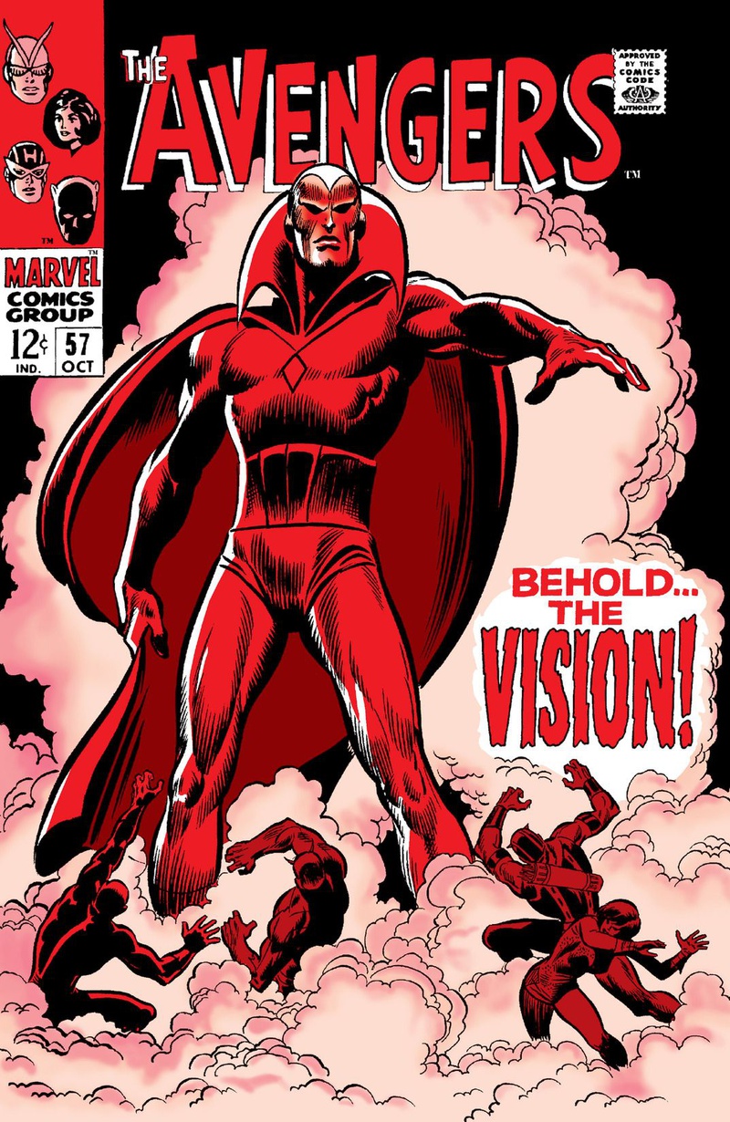  Vision Avengers Comic