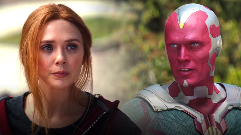 Wanda Maximoff and Vision