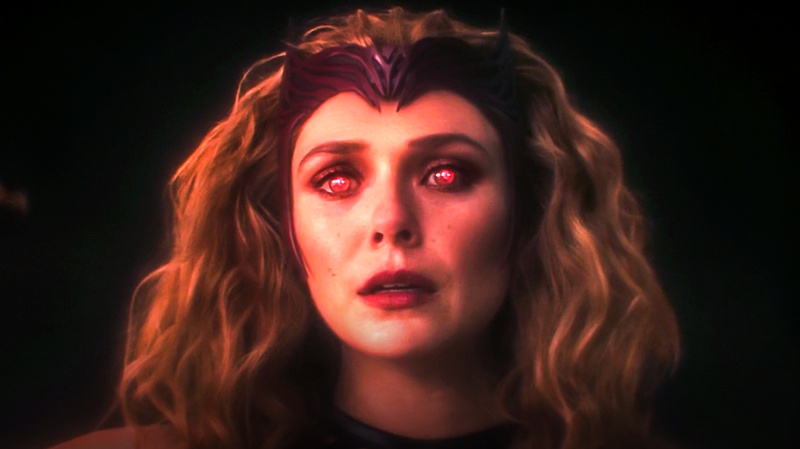 Elizabeth Olsen as Scarlet Witch, WandaVision