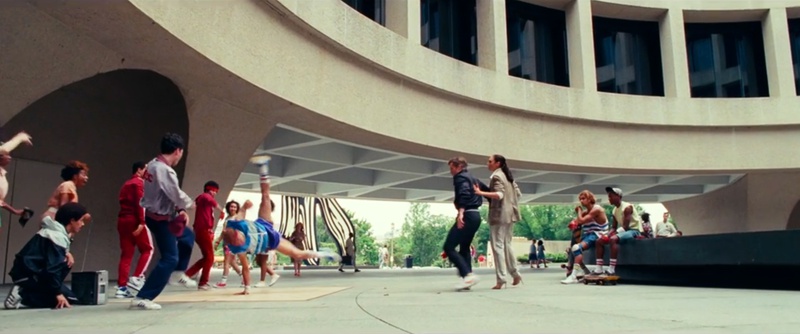 Wonder Woman 1984 1980s breakdancing